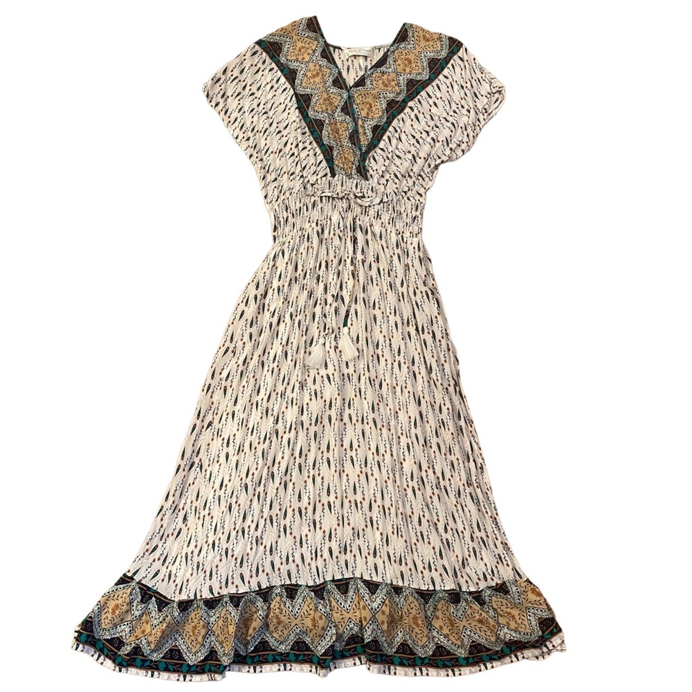 ‘Love Kuza’ Pocketed Maxi Dress